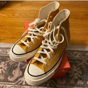Yellow Converse Chuck Taylor 70
